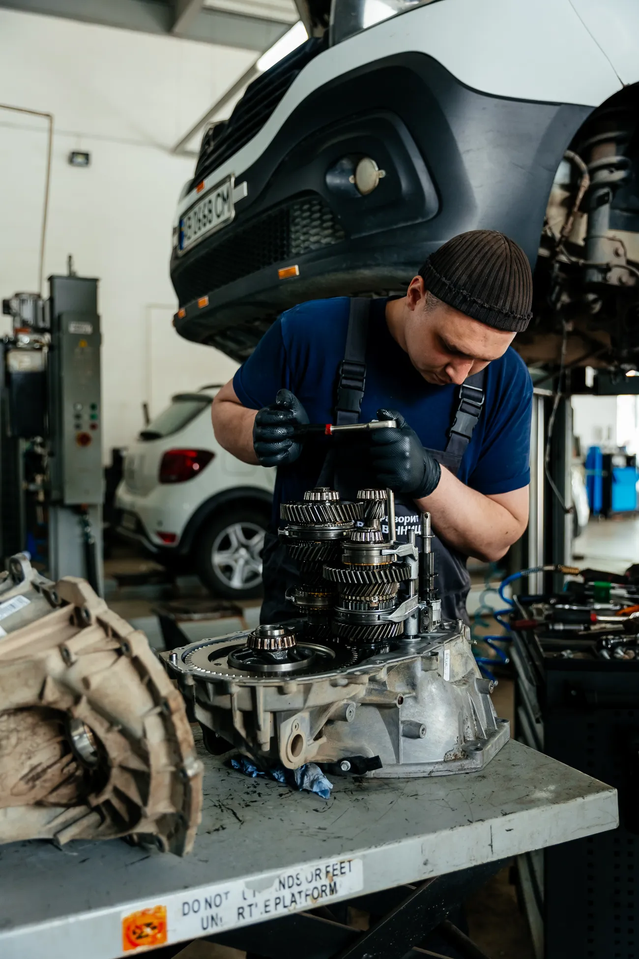Técnico en mantenimiento de motor